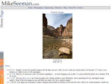 Tablet Screenshot of mikeseeman.com